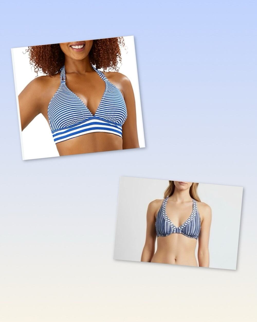 Tommy Bahama Underwire Bikini Top and Reversible Halter Bikini Top